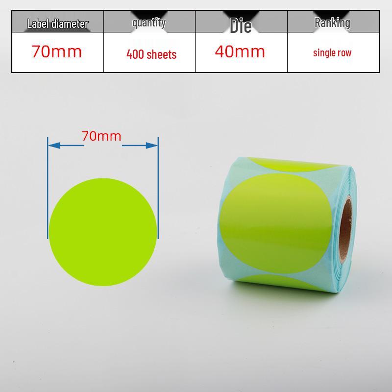 Waterproof Adhesive Thermal Barcode Stickers - Various Sizes