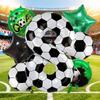 Football Digital Balloon Party Decoration Balloon Football Printed Digital Balloon 0-9 for Football Theme Birthday Party Balloon