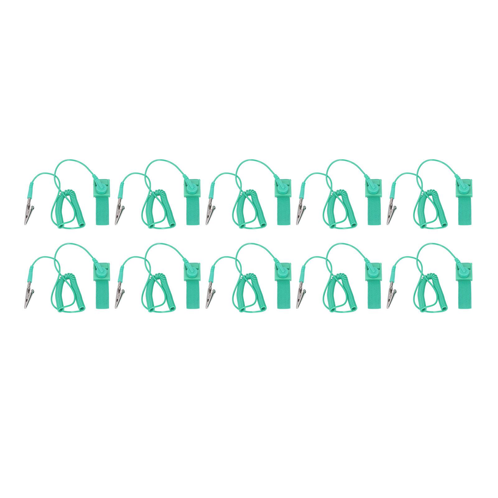 

10 шт. антистатический браслет PU регулируемый резистор 1M Ом длинный антистатический браслет