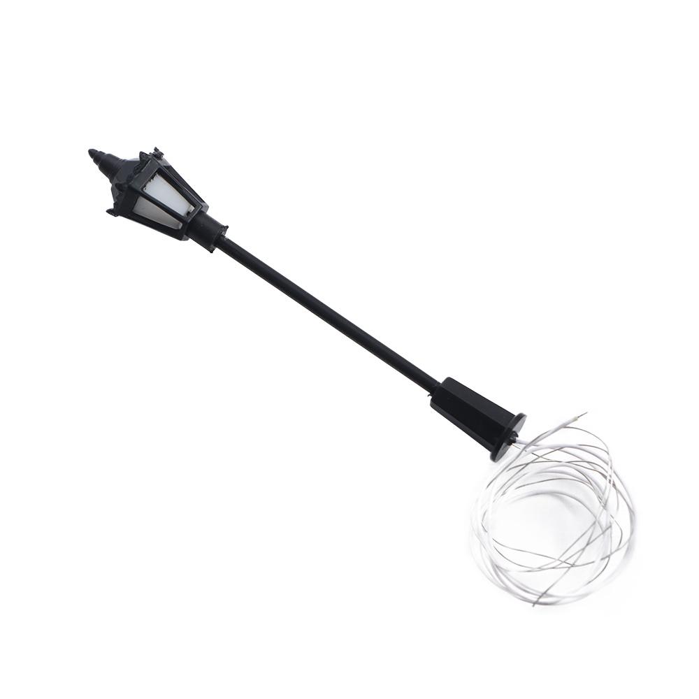 DIY Ornaments Party Landscape Lights Garden Street Lamp Outdoor Decorative 1:100 Scale Lights Model