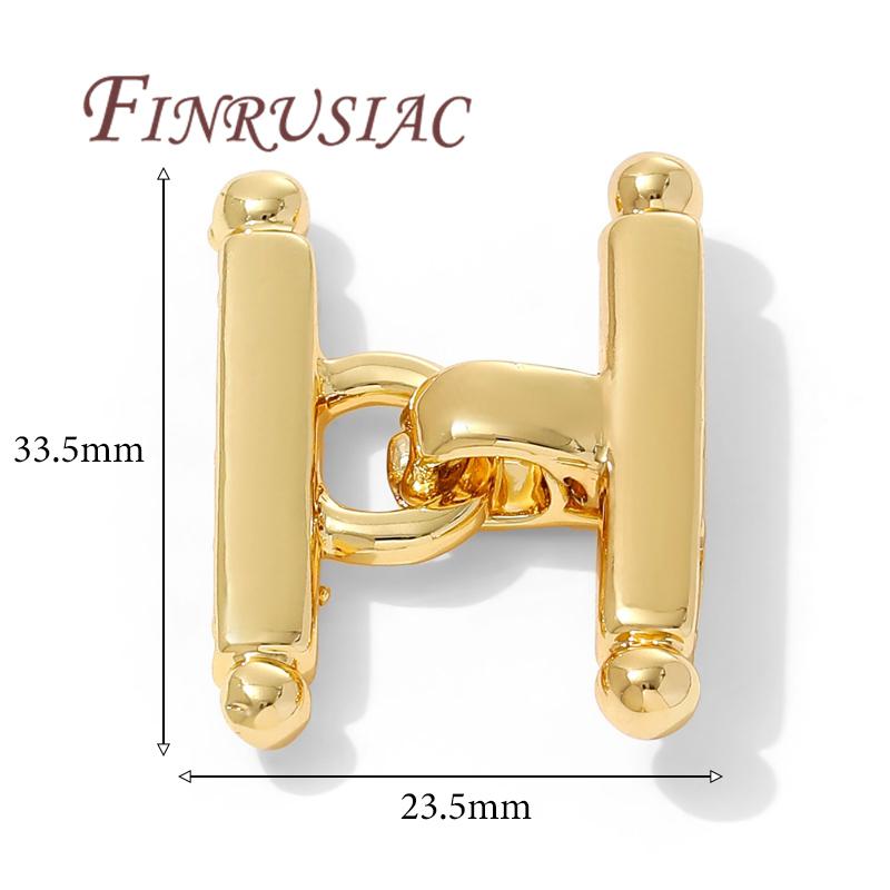 3 Styles 18K Gold Plated Multi-row Pearl Clasps For Necklaces Making,Bracelets Clasp Connectors For Jewelry DIY Accessories