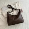 Bag Ladies Shoulder Crossbody Bag Handbag Pu Portable Commuting Fashion Casual