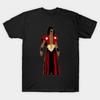 Men Black Print T-shirt The Last Dragon No-Cut Transfer Paper Print Cotton Tshirt