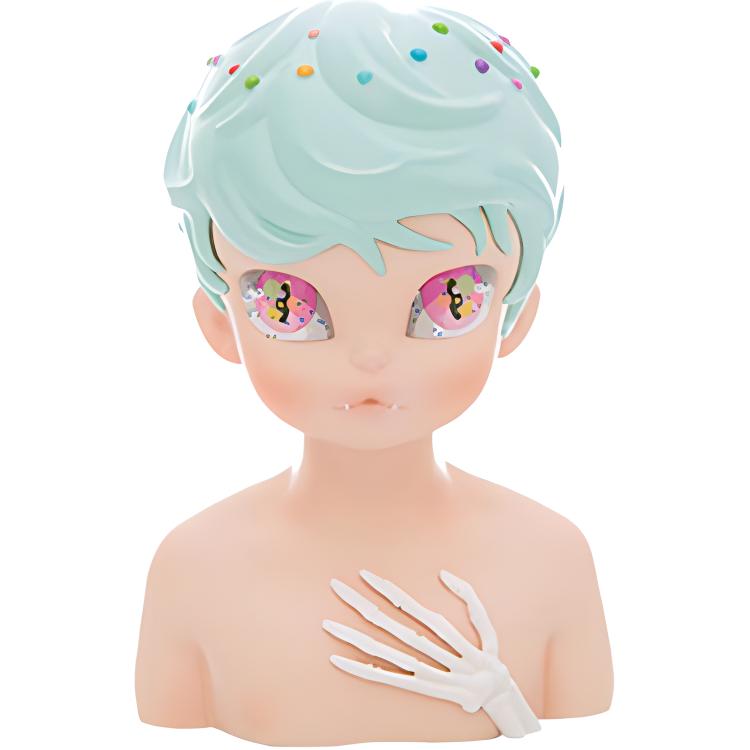 

New POP MART x KEMELIFE Hao Lang, The Wind Has Begun II Trendy Figures 12cm 6970907309534 Touching the heart and saying - trumpet