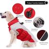 Outdoor Winter Warm Jacket for Medium and Large Dogs