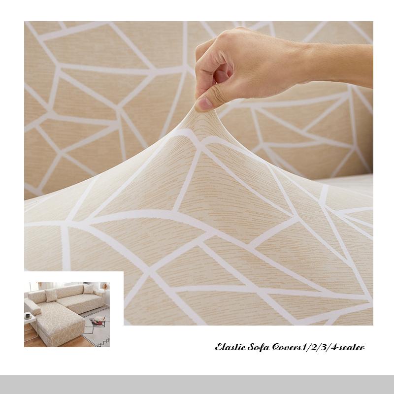 VIP LINK L shape Need Buy 2 pieces Corner Sofa Covers for Living Room Couch Cover Elastic Stretch Sectional Sofa Cubre Sofa