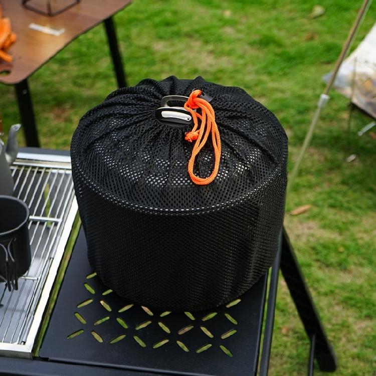 Aluminum Backpacking 4-7 Person Camping Pots with Lid, Light Weight Outdoor Cooking Pots Cookware for Hiking Picnics