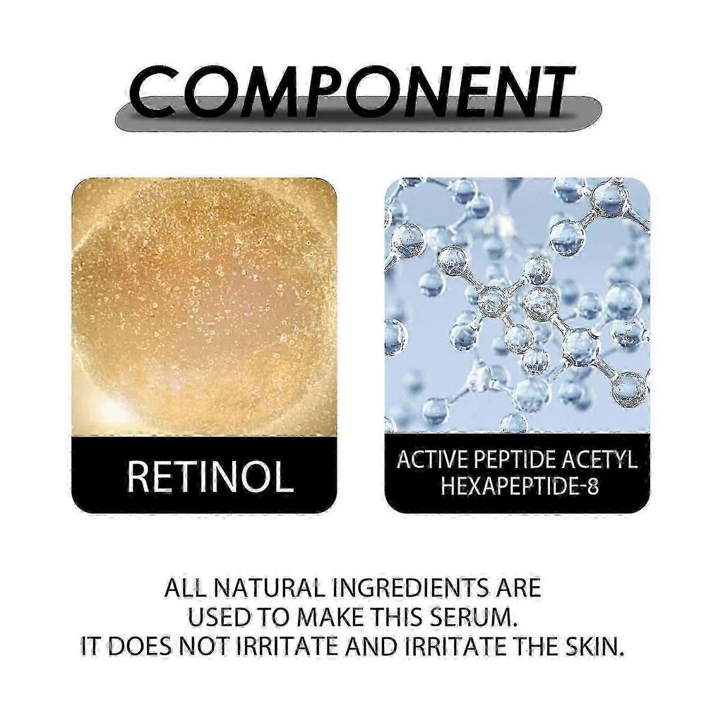 Retinol Beauty Essence, Reduces Dry And Fine Lines Around The Eyes, Hydrates And Anti-Dull Essence less