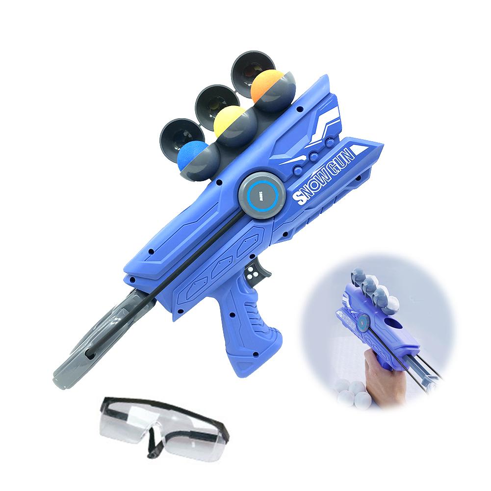 Kids Snowball Guns Snowball Launcher Winter Fun Snowball Fight Toy Outdoor Snow Play Toy Suitable For Multiplayer Interaction