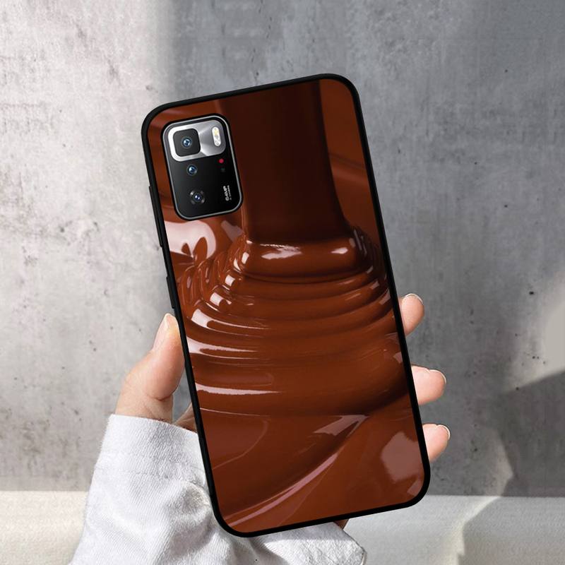 Custodia per telefono al cioccolato per Redmi Note 8 7 9 4 6 pro max T X 5A 3 10 lite pro