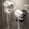 Silver Hair Dryer Storage Bracket Plastic Blow Dryer Holder Light Luxury Hair Dryer Rack  Bathroom
