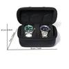 1pc 2 Card Position Hard Shell Watch Storage Box, Travel Storage Bag, Hard Shell, Portable Anti-pressure, Ideal choice for Gifts
