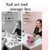 Nail Drill Holder 18 Hole Nails Drill Bit Holder Nails Desk Organizer Professional Nails Drill Holder Stand
