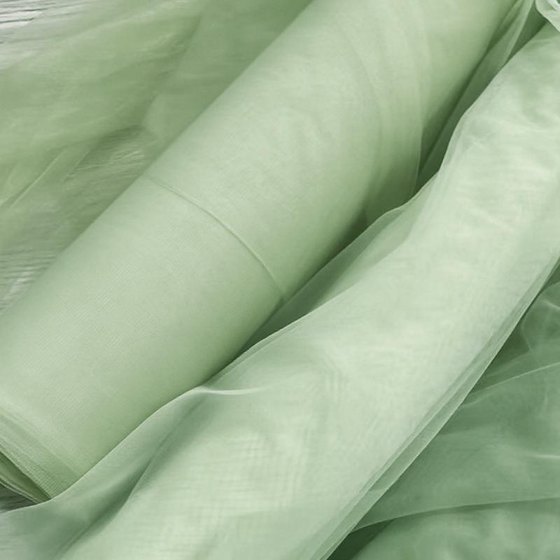 Outdoor Wedding White Sheer Gauze Curtain for Arch Decoration 1m x 0.76m