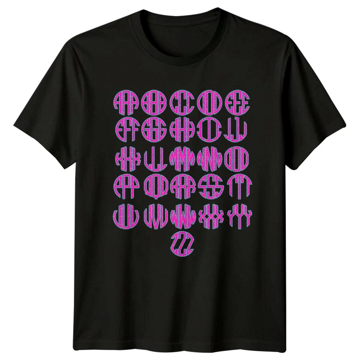 q Initial Letter Alphabet Graphic Tee Men Women Unisex T Shirt XXL