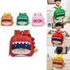 Toddler Dinosaur Egg Shell Backpack With Red Green Pink Colors For Education And Travel