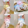 Sleeping Rabbit Cat Plush Pendant With Pillow Design For Kids And Collectors