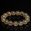 Golden Rutilated Quartz Crystal Beads for DIY Jewelry Accessories