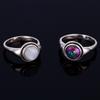Nasiya Luxus Vintage Mondstein Ringe Kupferfarbener Schmuck Edelsteinringe Für Frauen Jubiläum   Dropshipping