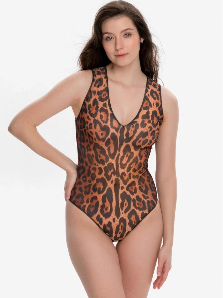 2025 Best-Selling Light-Permeable Quick-Drying Smart Swimsuit with Printed Design
