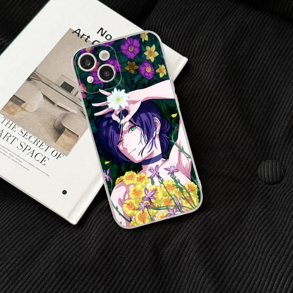 Anime C-Kettensäge M-Mann Handyhülle Für iPhone 11 13 16 12 17 14 15 Pro Max Plus Weiche Klare Rückseite Hülle