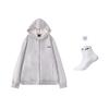 Li Ning Sweatshirts Unisex Hooded Moderate Cardigan YWDU343-2