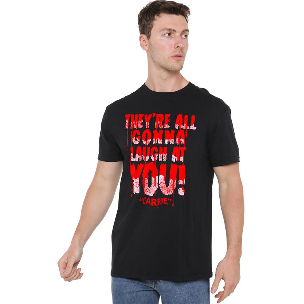 Carrie Laugh At You T-Shirt S-5XL Black L