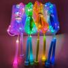 Children's LED Light-Up Jump Rope with Colorful Flashing Strip for Night Use