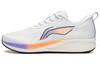 Li Ning Red Hare 6 Slip Resistant Abrasion Resistant Low top Running Shoes Men's White ARMT015-20