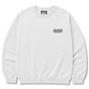 Seupeullaesikodeu Heavy Crew Neck Sweatshirt Melange White - Brochiosaurus