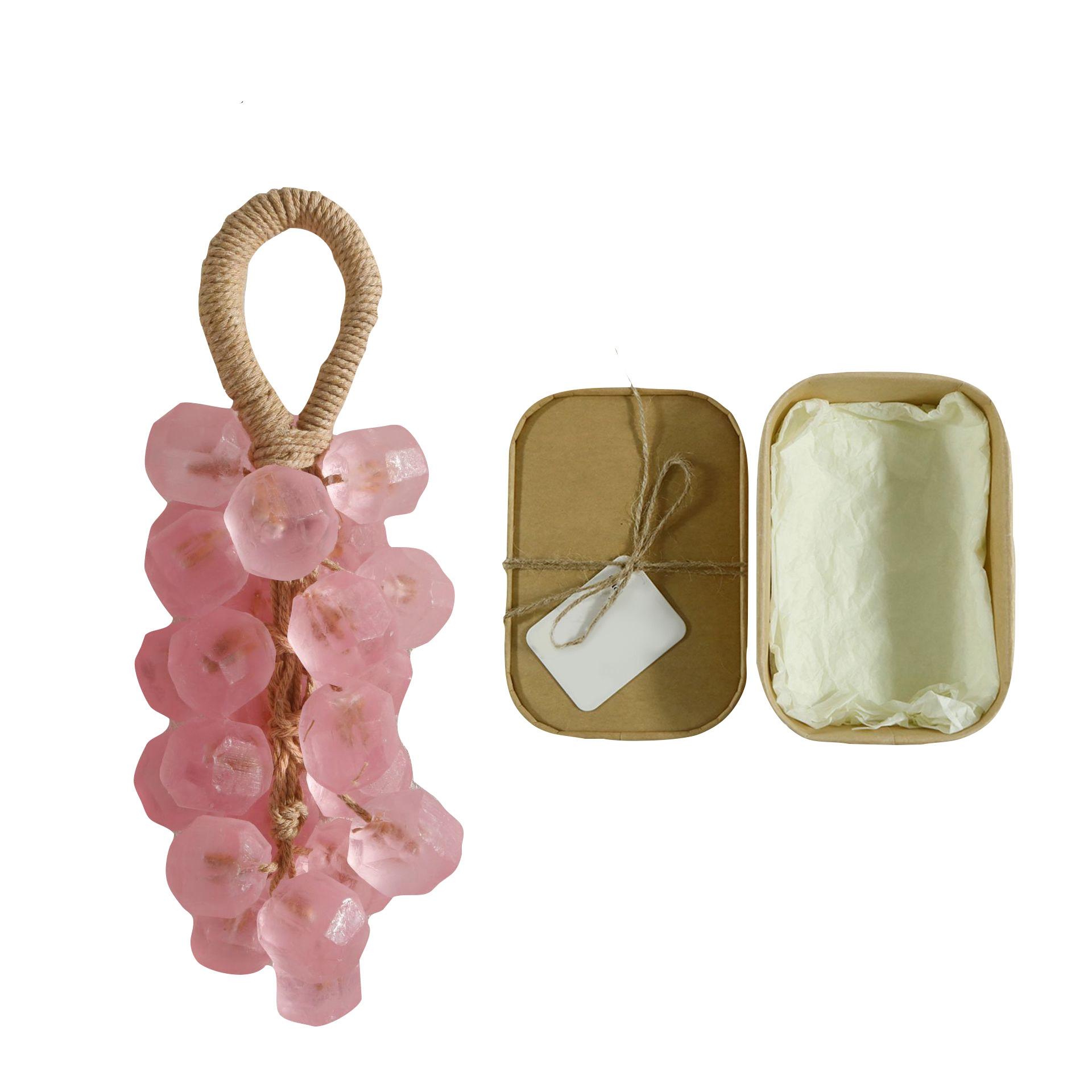 

Кристальное виноградное мыло, Кристальное виноградное мыло ручной работы, Мягкое очищающее мыло, Декоративные куски мыла, Для мытья рук и освежения, Унисекс One Size