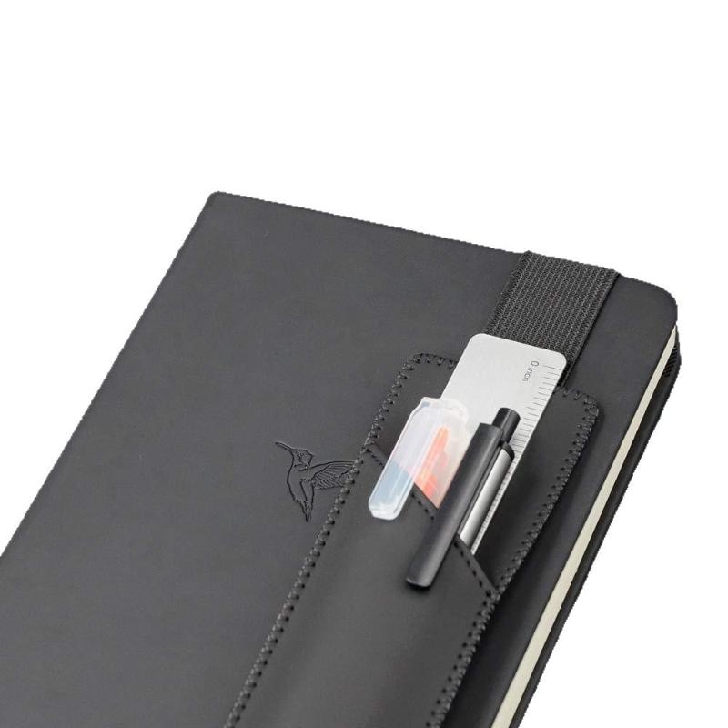 Large Capacity Pu Leather/Oxford Cloth Adjustable Elastic Band Pen Holder Pen Pouch For Planner Pen Holder For Notebook Cover