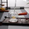 Shangqi Glass Teapot with Wooden Handle and Infuser