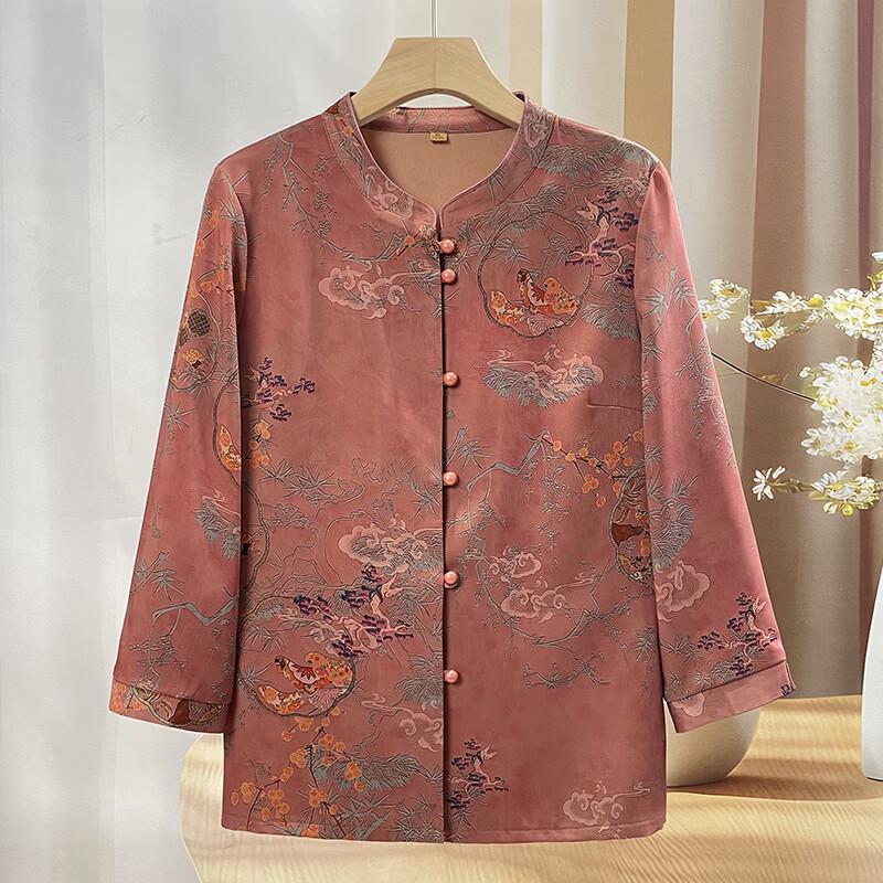 Women s New Chinese Style Seven-Sleeve Top L