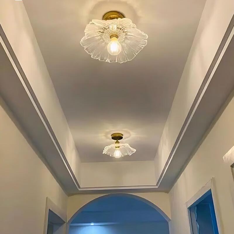 Modern Minimalist Flower Aisle Ceiling Lamp