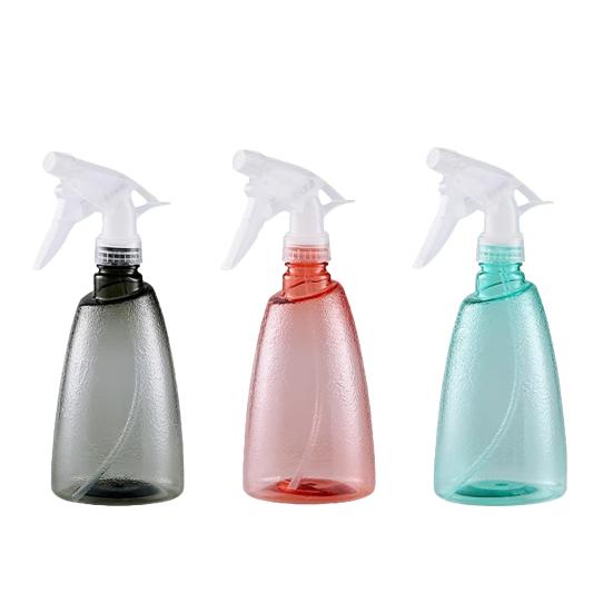 500ml Spray Bottle Transparent Refillable Spray Bottle with Adjustable Nozzle Plant Mister Bottle for Cleaning Watering Hair Cooking Gardening
