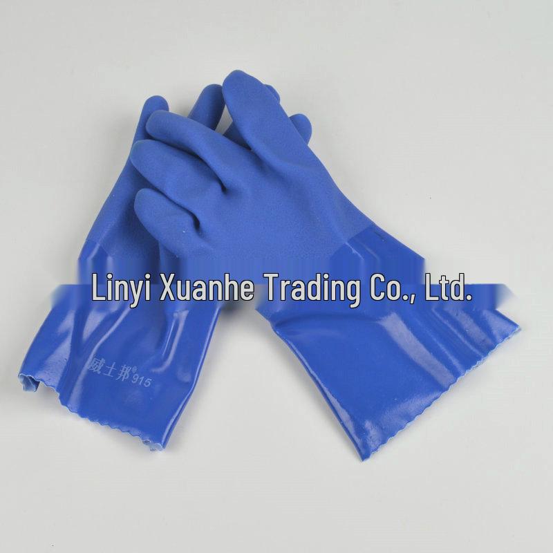 Weishibang 915/925 Oil-Resistant Labor Protection Gloves by Chunlei