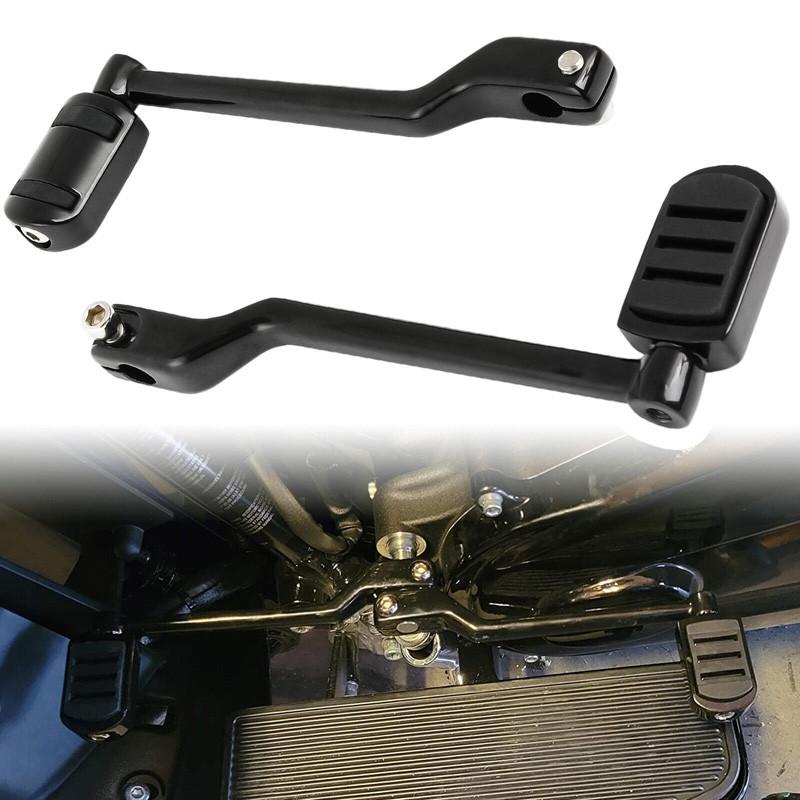 Motorcycle 1 Pair Shifter Lever Pedal Heel Toe Shift Pegs for Harley Touring Softail FL Electra Road