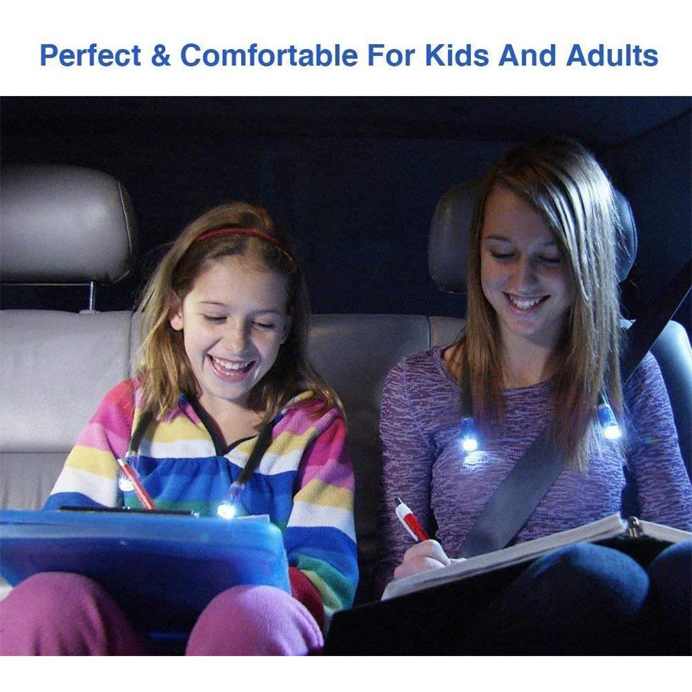 Clearance Item: 1 Portable LED Reading Lamp, Versatile Lighting, Neckband Lamp (plus Black Flexible Hose)