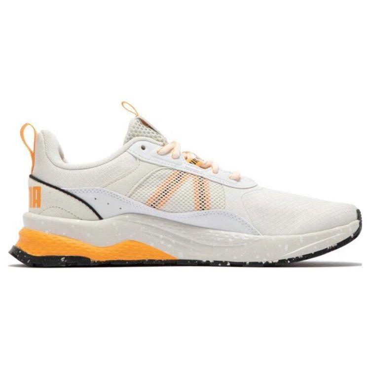 Puma Anzarun 2.0 Open Road Vapor Grey Clementine Unisexové tenisky Bílé 389221-01
