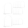 Acrylic Place Cards Table Numbers with Stand Holder Food Signs for Reception Decor