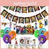 Lustiges und festliches Encanto Geburtstagsparty-Zubehör-Set mit Kuchentopper, Bechern und Tellern