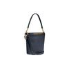 Coach Dakotah 34 Snap Closure Glove Tanned Leather Bucket Bag Women bags Black Blue CH726-B4DE