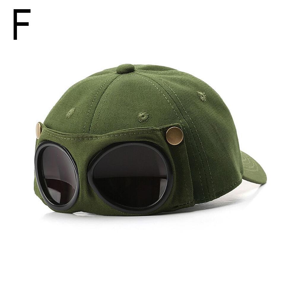 Cute Cat Ears Baseball Cap For Women Men Funny Sunglasses Aviator Snapback Sun Hat Unisex Solid Color Hip Hop Peaked Hats