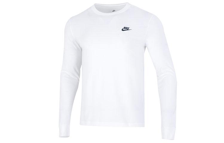 

Nike T Shirts Men s White Crew Neck Moderate Straight Fit DR7822-100 XXL