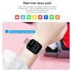 SACOSDING New Smart Watch for Men 1.69 Full Touch Smartwatch Fitness Pedometer Heart Rate Monitor Smart Clock Ladies Watch