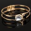 Korean Two-Diamond Fashion Bangle Bracelet