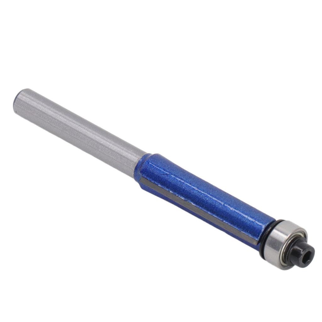 Blue Chamfer End Mill Professional Robust Stable   Trimming Milling Cutter Bit for Woodworking 6mm Shank