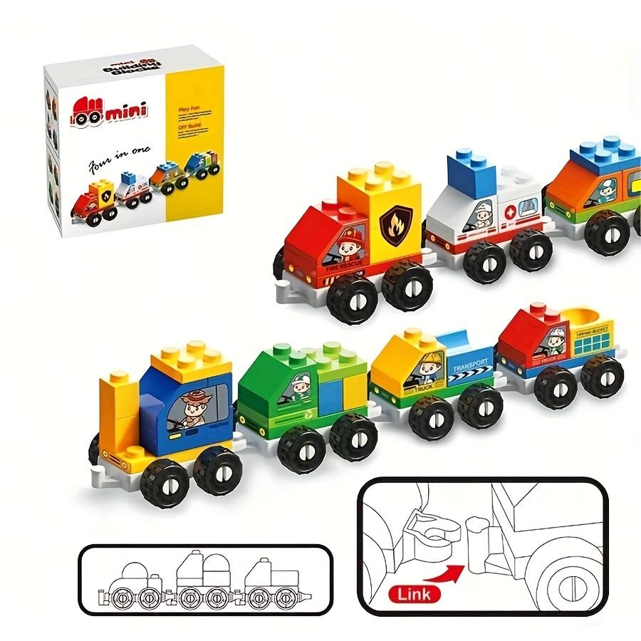 Educational Building Toy Mini Transport Model 3D Stereo Game Props Office Ornament Scene Building