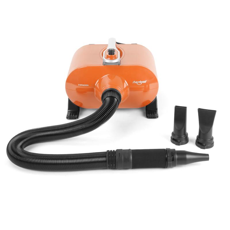 

Large Dog Hair Dryer High Power Silent Dual Motor Water Dryer Professional Hair Pulling Machine Care Dryer Portable Pet Blower оранжевый